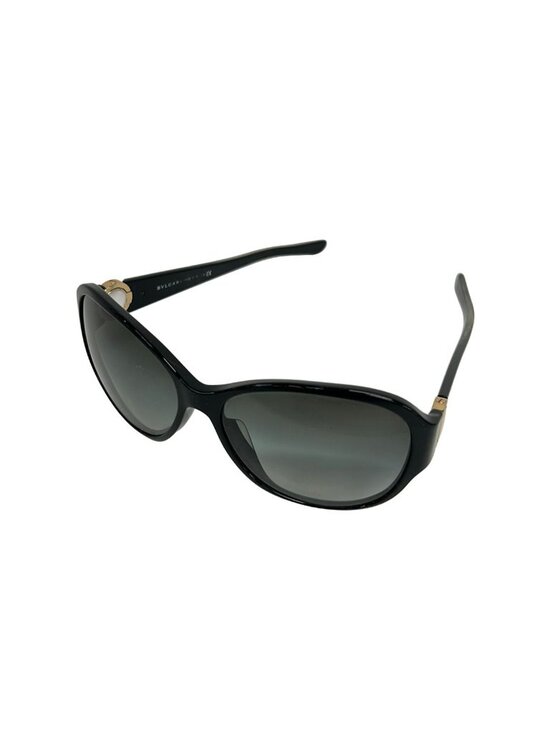 Bvlgari Sunglasses Black Silver Gold Eyewear
